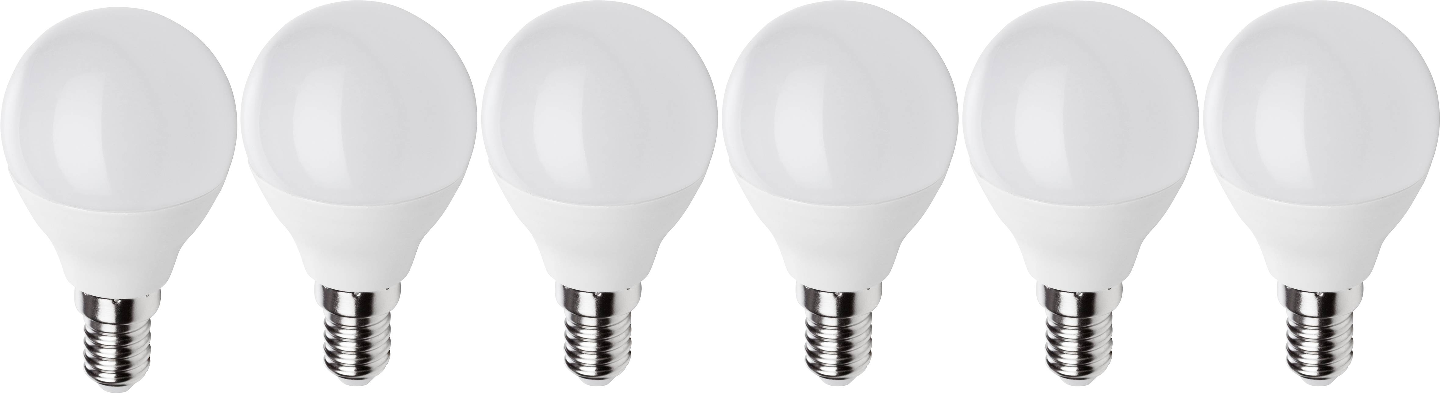 Sygonix SY-3784824 LED E14 Tropfenform 5.5W = 40W Warmweiß (Ø x L) 45mm x 81mm 6St.