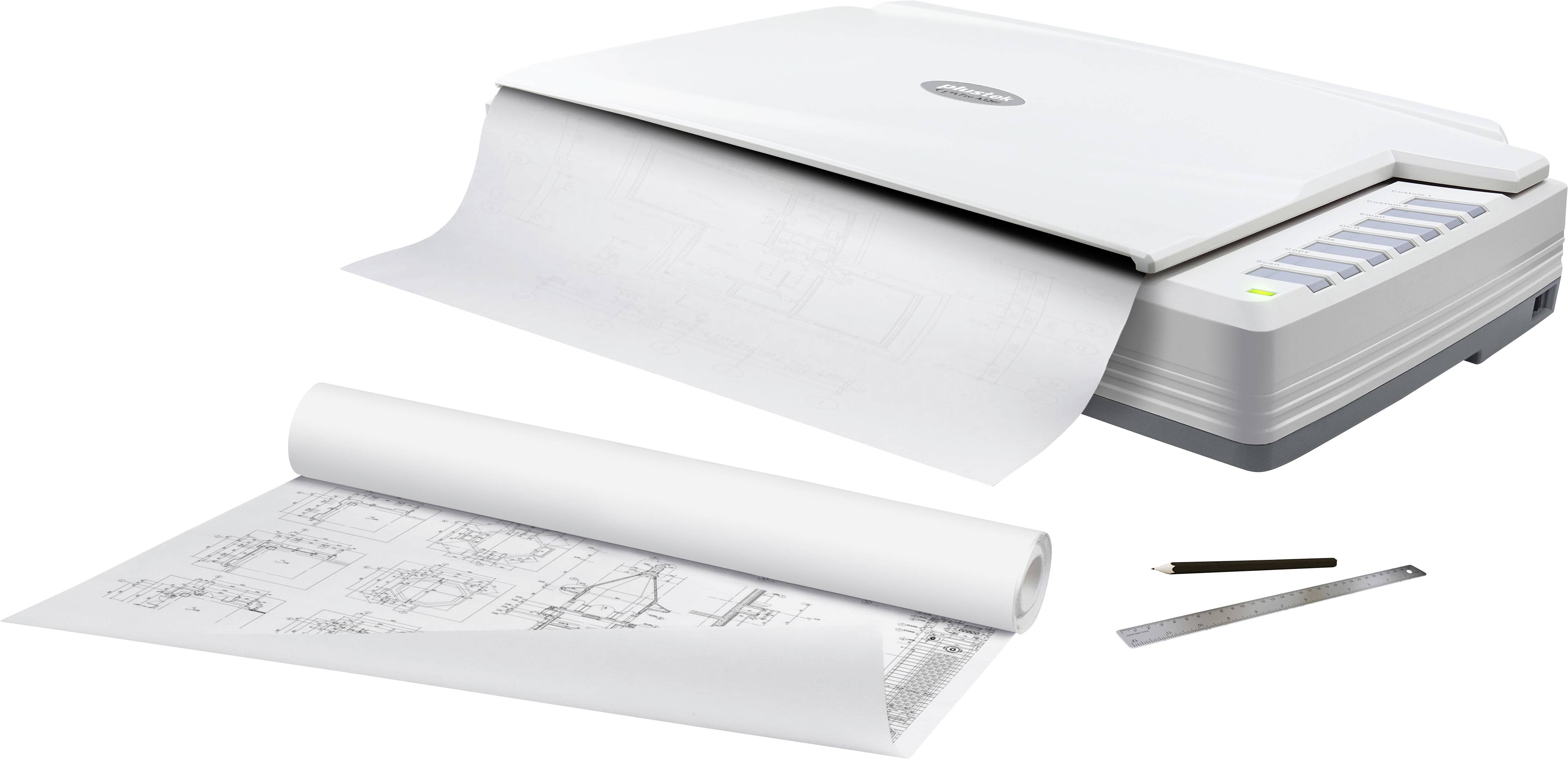 Plustek OpticPro A320E Flachbettscanner A3 800 x 800 dpi USB-A (USB 2.0) Dokumente