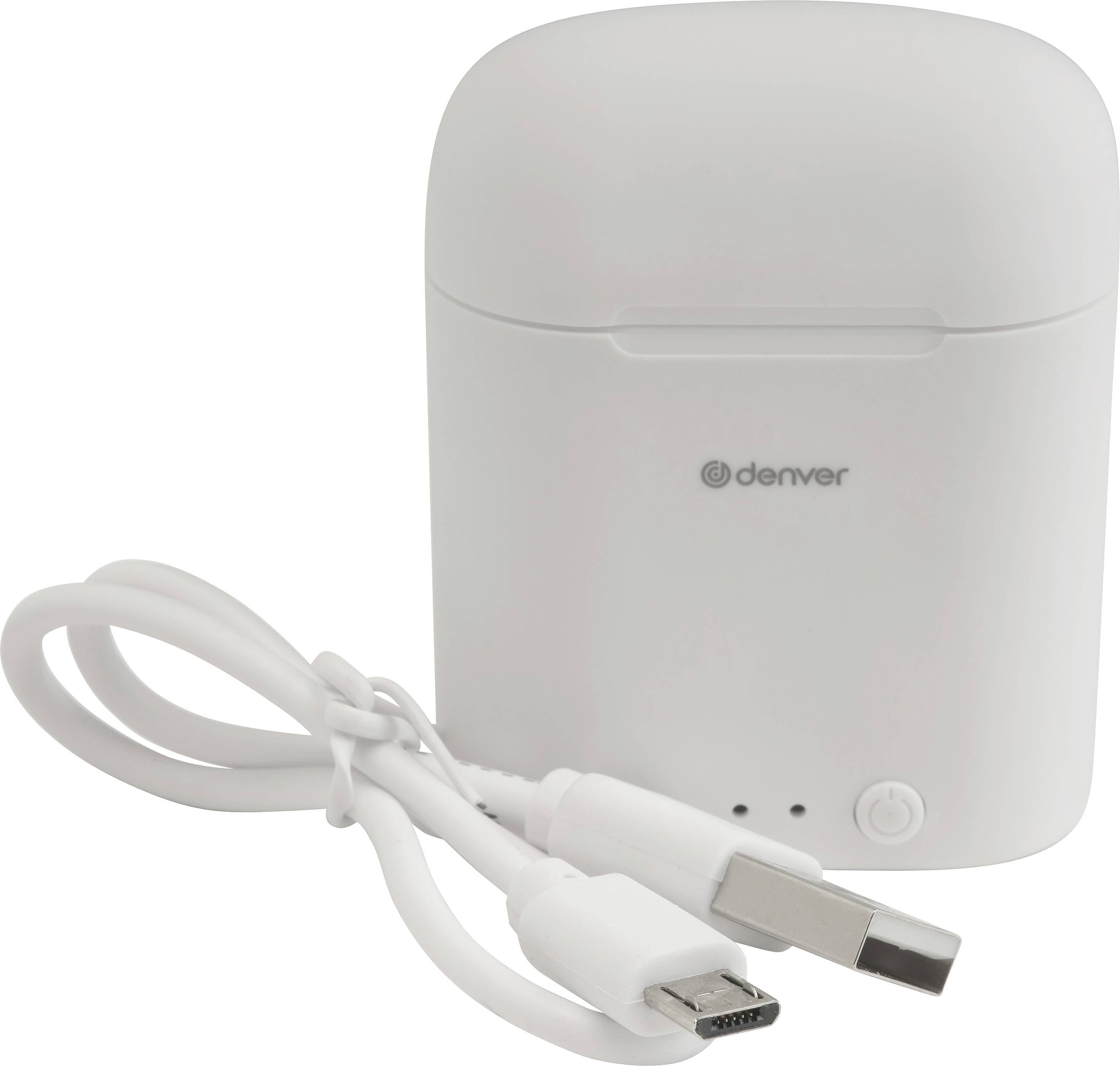 Denver TWE-46 In Ear Kopfhörer Bluetooth® Weiß