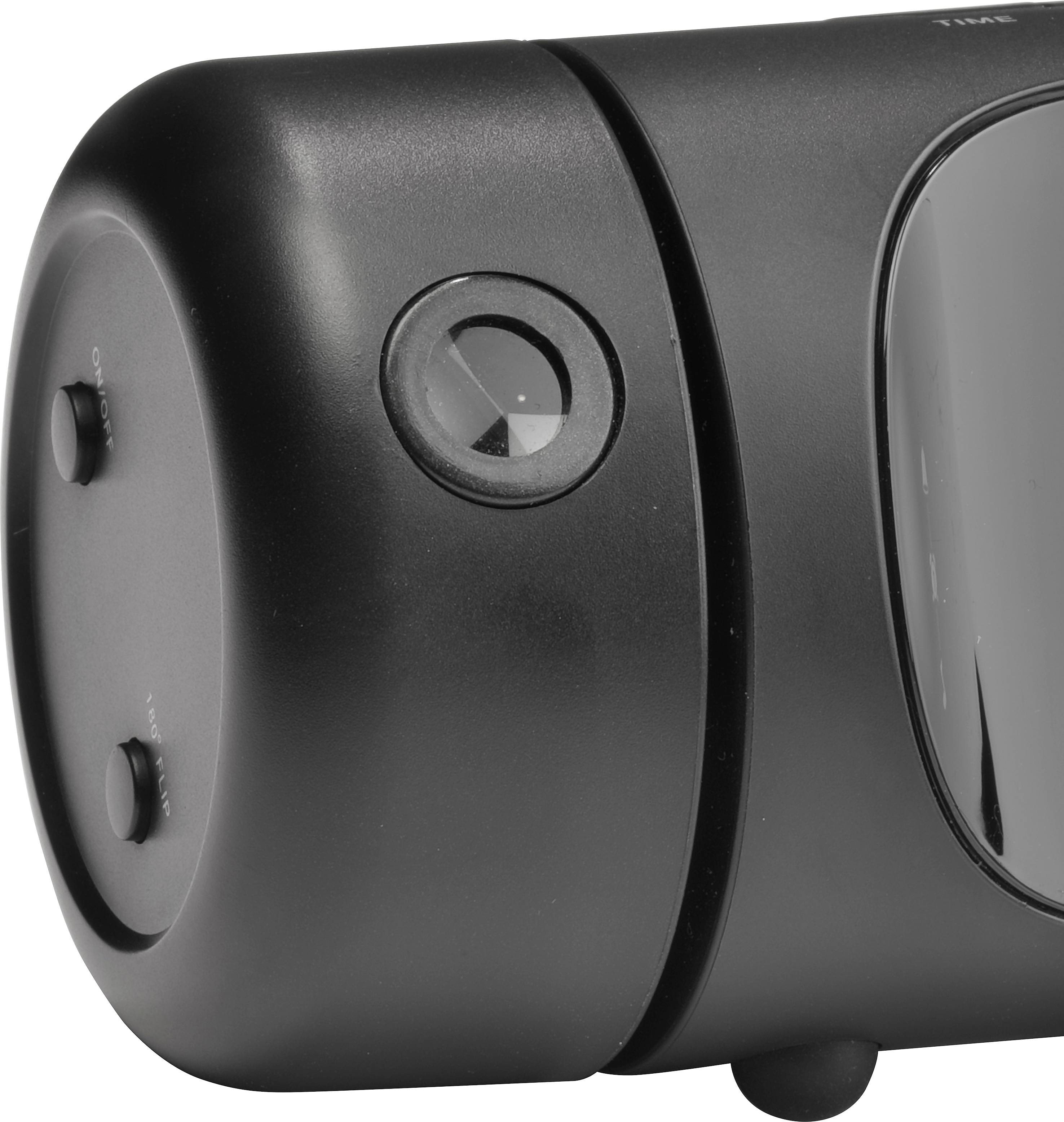 Denver CPR-700 Radiowecker UKW USB Weckfunktion, Akku-Ladefunktion Schwarz