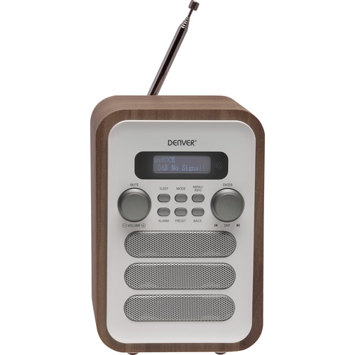 Denver DAB-48 Küchenradio UKW, DAB+ Bluetooth® Weiß