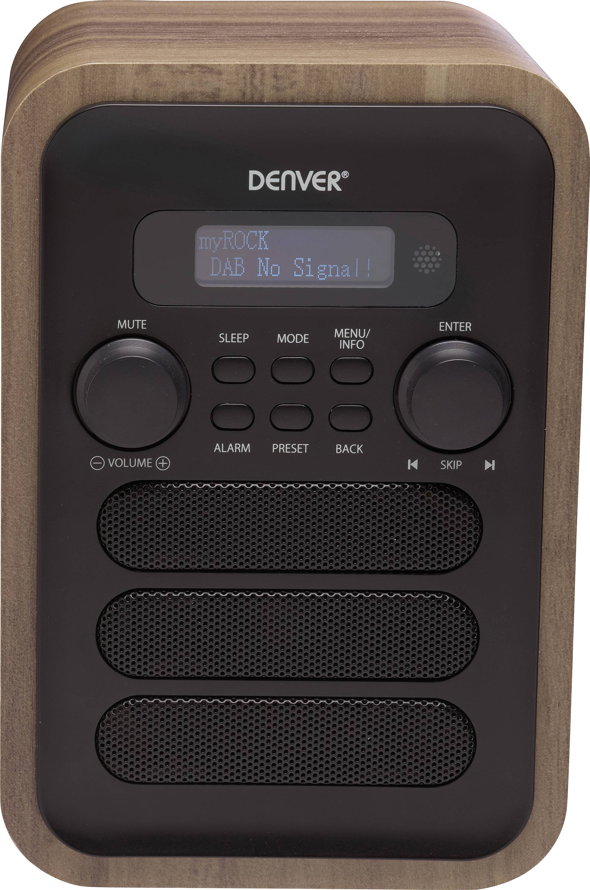 Denver DAB-48 Küchenradio UKW, DAB+ Bluetooth® Grau