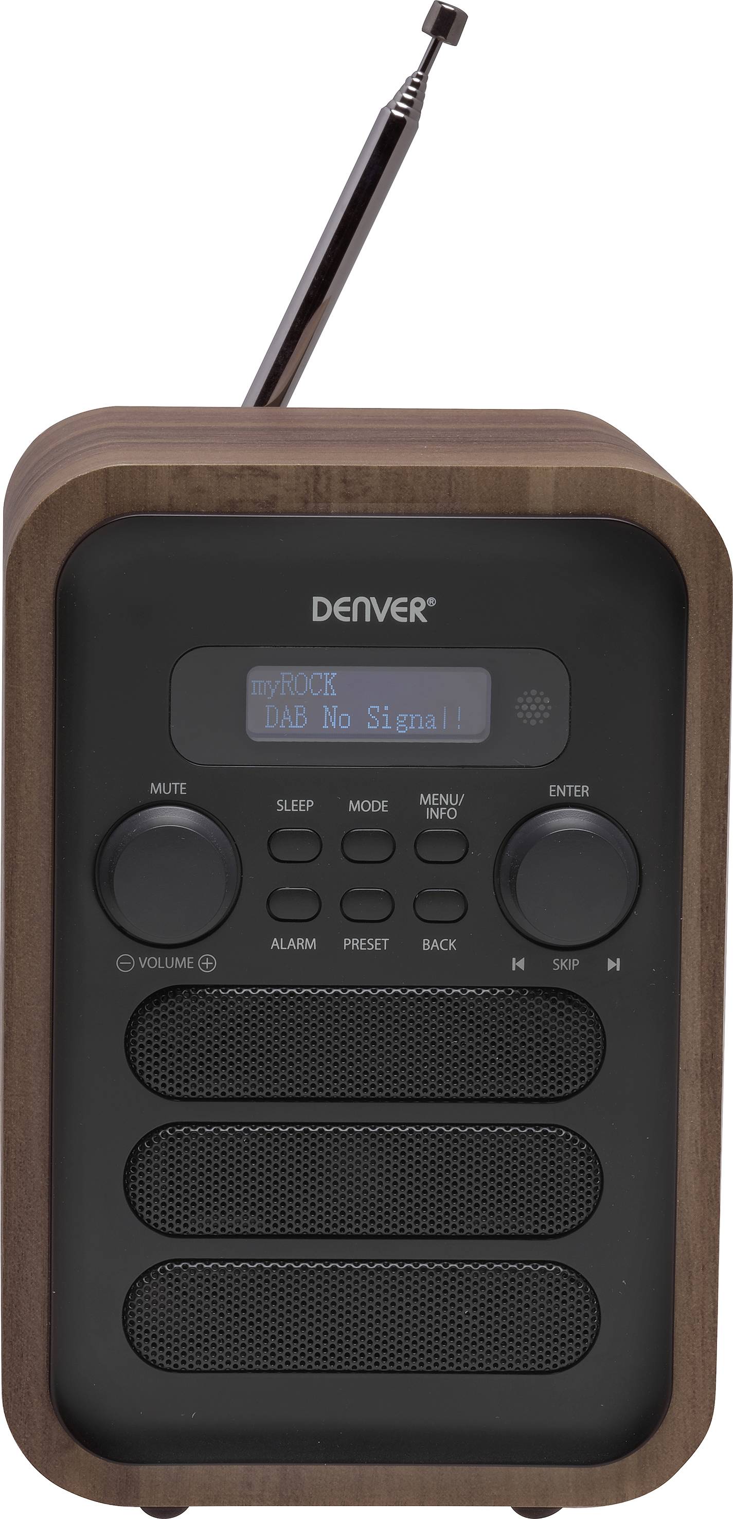 Denver DAB-48 Küchenradio UKW, DAB+ Bluetooth® Grau