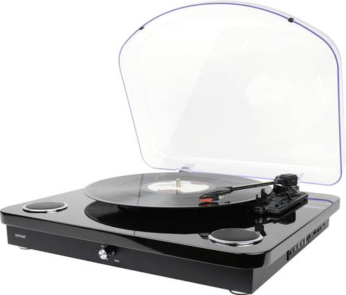 Denver VPL-210 USB-Plattenspieler Schwarz
