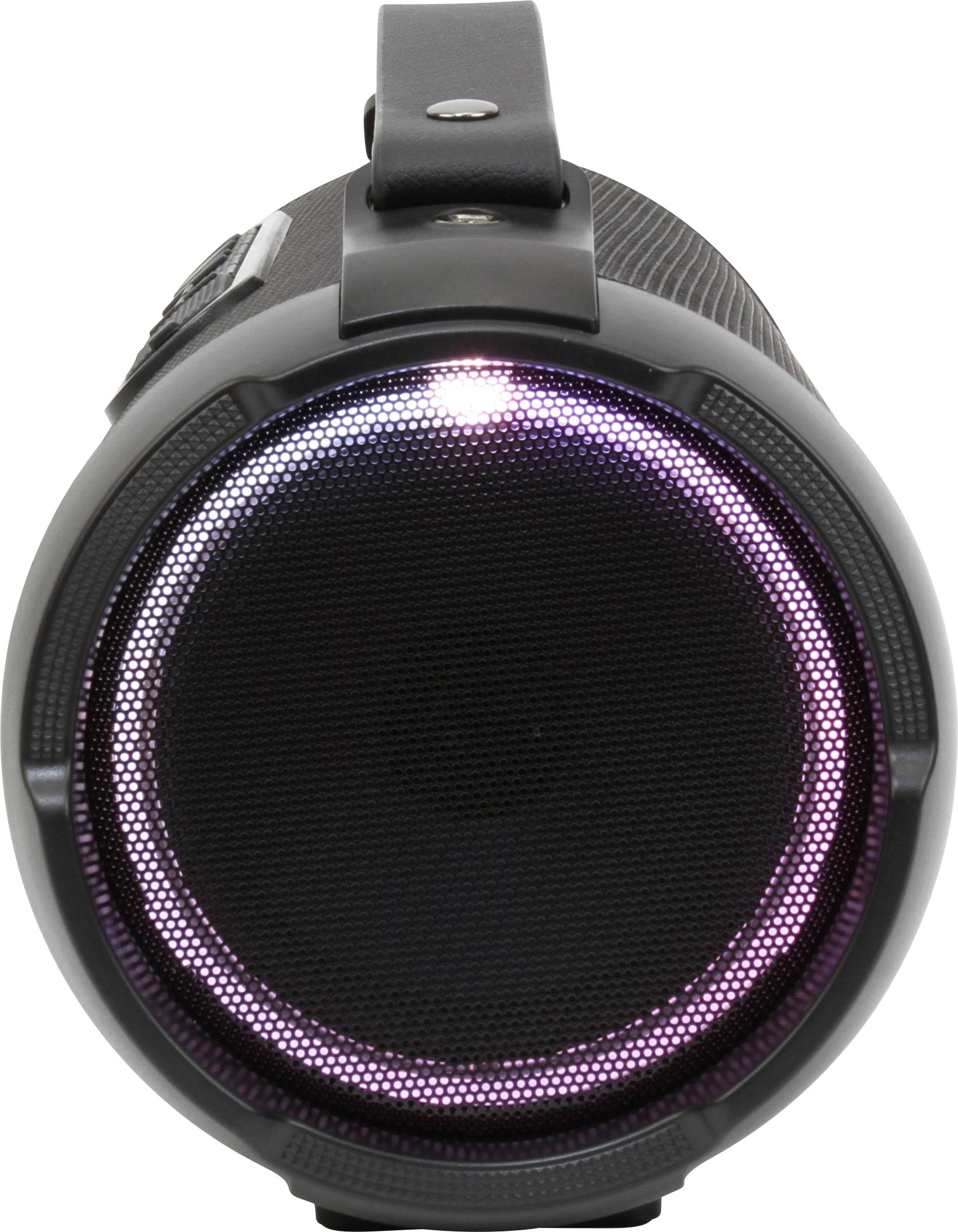 Denver BTG-408 Bluetooth® Lautsprecher spritzwassergeschützt, AUX, USB, SD Schwarz