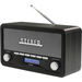 Denver DAB-18 Küchenradio UKW, DAB+ Bluetooth® Weckfunktion Dunkelgrau