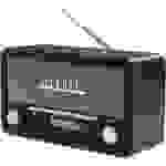 Denver DAB-18 Radio de cuisine FM, DAB+ Bluetooth fonction réveil gris foncé