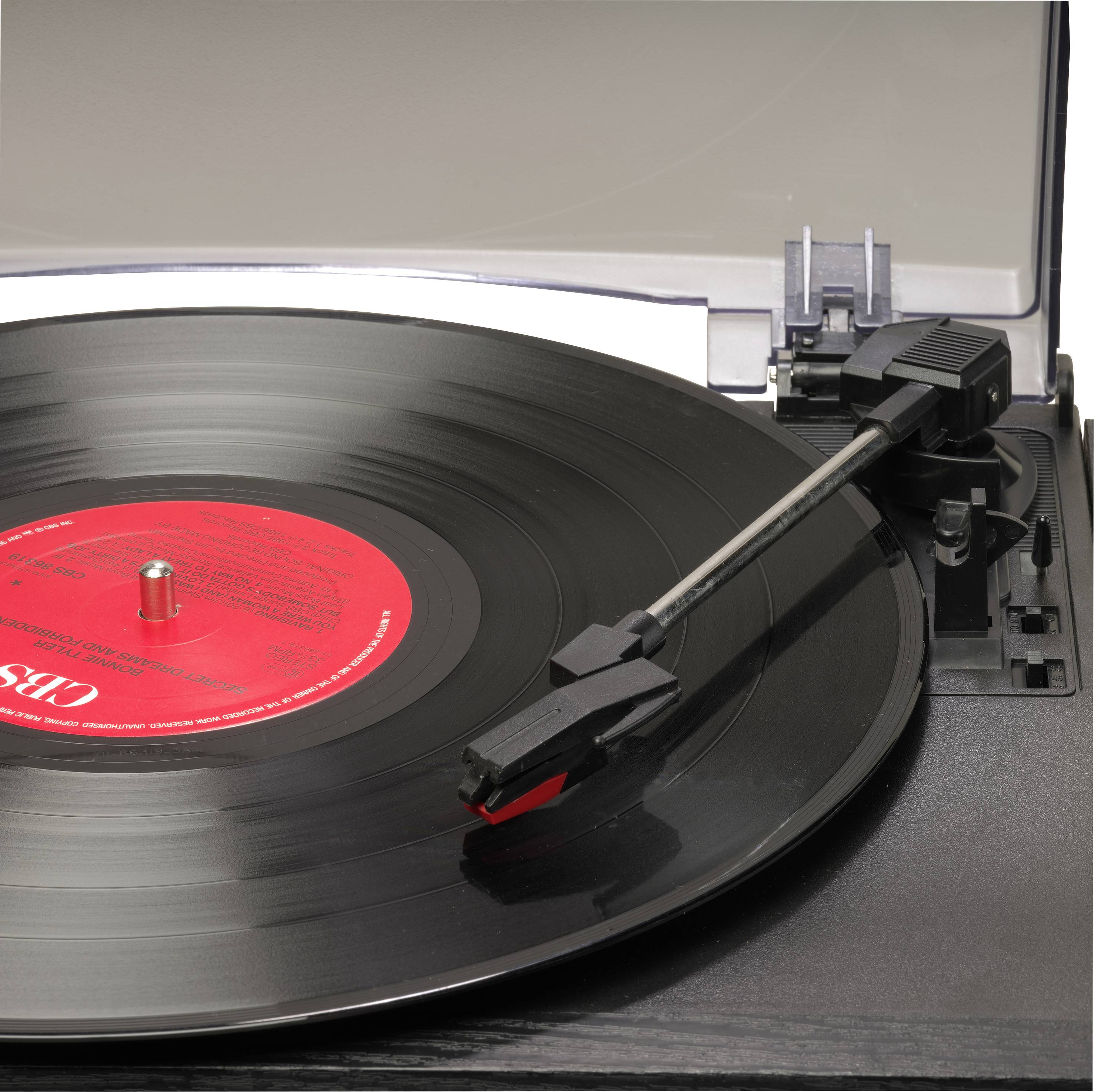 Denver MRD-166 Stereoanlage DAB+, Plattenspieler, SD, UKW, USB, Aufnahmefunktion 2 x 2W Schwarz