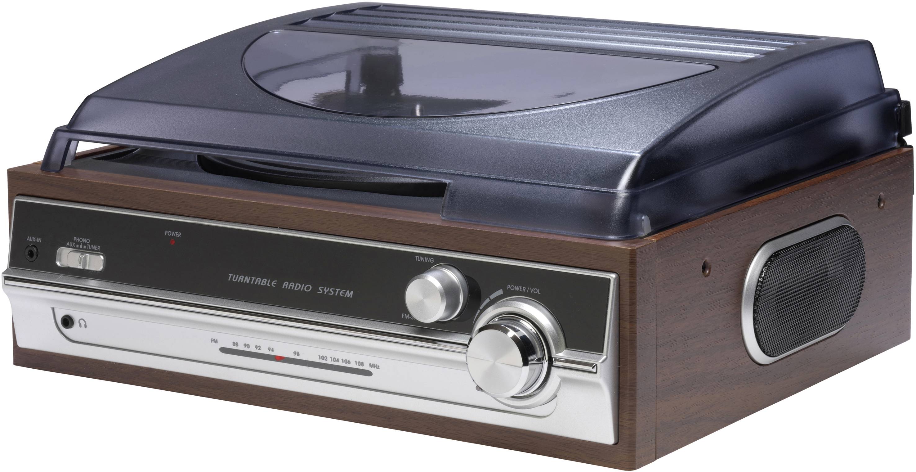 Denver VPR-190 Plattenspieler Holz