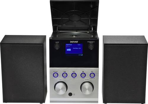 Denver MDA-260 Stereoanlage Bluetooth®, DAB+, UKW, USB, AUX, Inkl. Fernbedienung 2 x 4.5W Schwarz