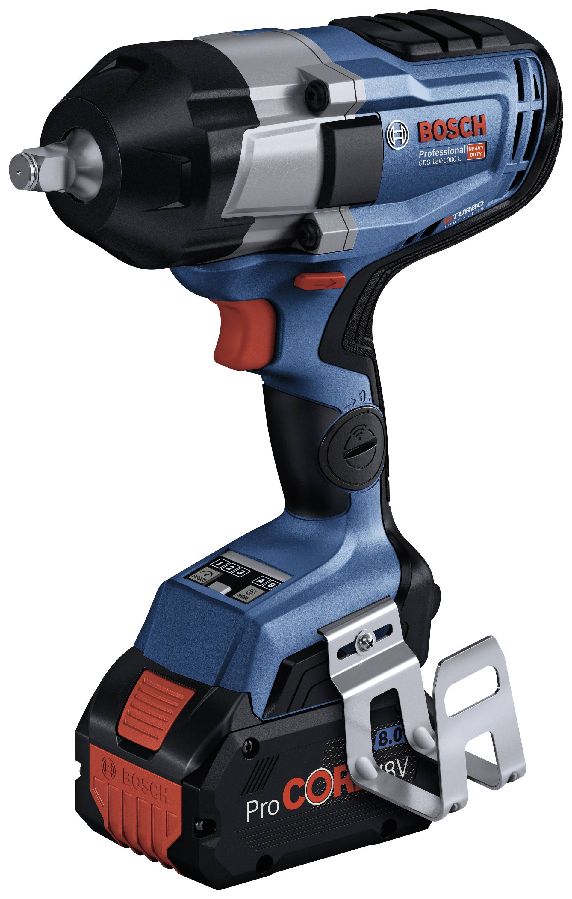 Bosch Professional GDS 18V-1000 C 06019J8000 Akku-Drehschlagschrauber 1000 Nm 18V Anzahl mitgelieferte Akkus 0 Li-Ion ohne Akku