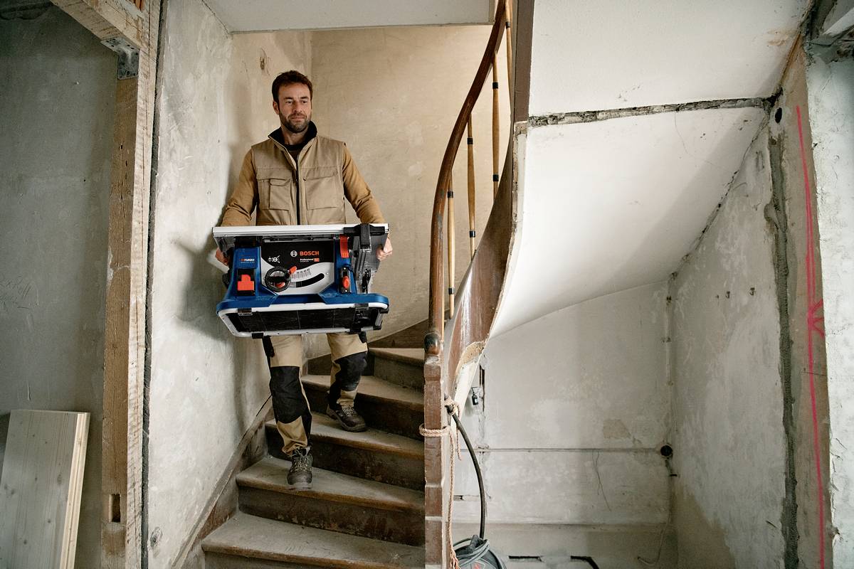 Bosch Professional GTS 18V-216 Akku-Tischkreissäge 216mm 30mm 18V B-Ware (beschädigte / fehlende Verpackung)