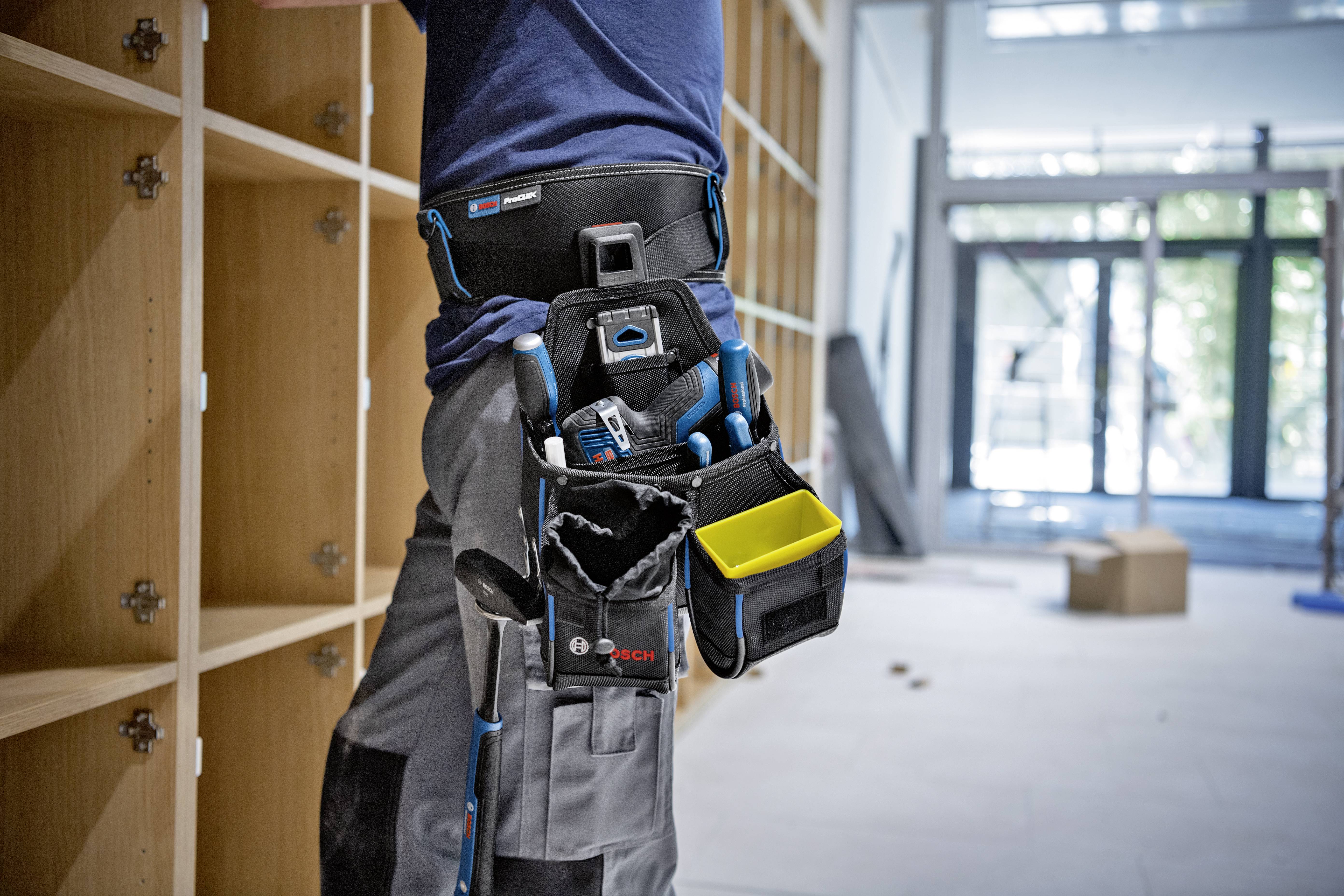 Bosch Professional GWT 4 1600A0265T Heimwerker, Handwerker Werkzeugtasche unbestückt (L x B x H) 21mm x 15cm x 25cm