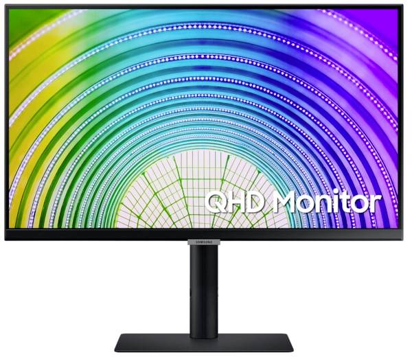 Samsung LS24A600 LCD-Monitor EEK F (A - G) 61 cm (24 Zoll) 2560 x 1440 Pixel 16:9 5 ms HDMI®, Kopfhörer (3.5 mm Klinke), USB-A (USB 2.0), USB-A (US