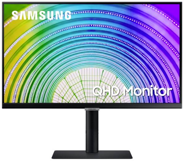 Samsung LS24A600 LCD-Monitor EEK F (A - G) 61 cm (24 Zoll) 2560 x 1440 Pixel 16:9 5 ms HDMI®, Kopfhörer (3.5 mm Klinke), USB-A (USB 2.0), USB-A (US