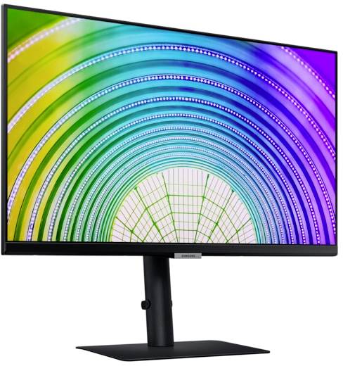 Samsung LS24A600 LCD-Monitor EEK F (A - G) 61 cm (24 Zoll) 2560 x 1440 Pixel 16:9 5 ms HDMI®, Kopfhörer (3.5 mm Klinke), USB-A (USB 2.0), USB-A (US