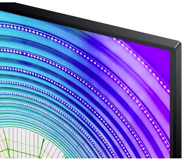 Samsung LS24A600 LCD-Monitor EEK F (A - G) 61 cm (24 Zoll) 2560 x 1440 Pixel 16:9 5 ms HDMI®, Kopfhörer (3.5 mm Klinke), USB-A (USB 2.0), USB-A (US