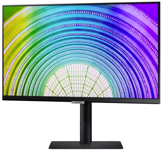 Samsung LS24A600 LCD-Monitor EEK F (A - G) 61 cm (24 Zoll) 2560 x 1440 Pixel 16:9 5 ms HDMI®, Kopfhörer (3.5 mm Klinke), USB-A (USB 2.0), USB-A (US