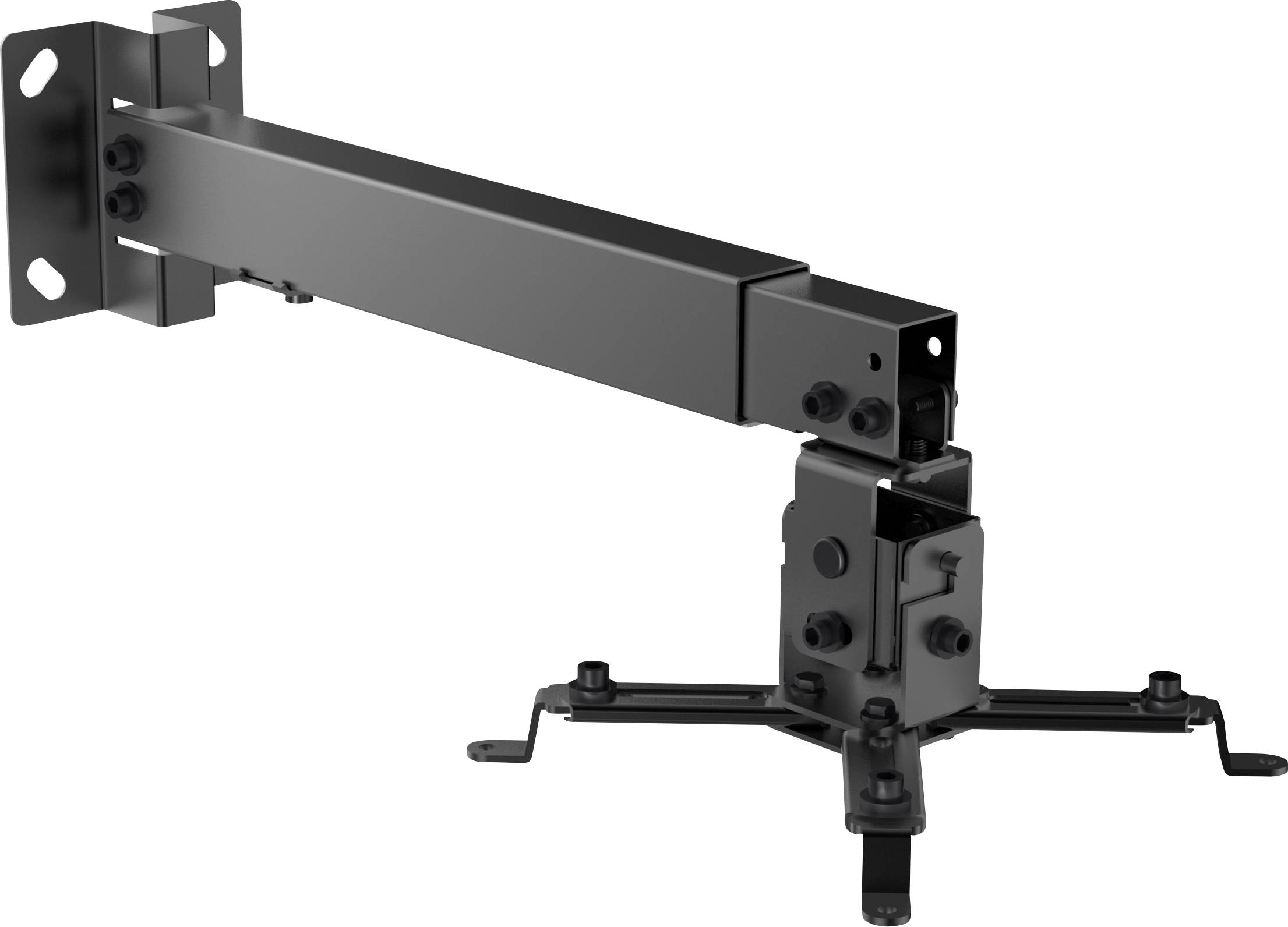 Reflecta Tapa Beamer-Deckenhalterung Boden-/Deckenabstand (max.): 65cm Wandabstand (max.): 56cm Schwarz