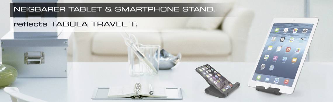 Reflecta Tabula Travel Tablet-Halterung Universal 17,8cm (7") - 25,7cm (10,1")