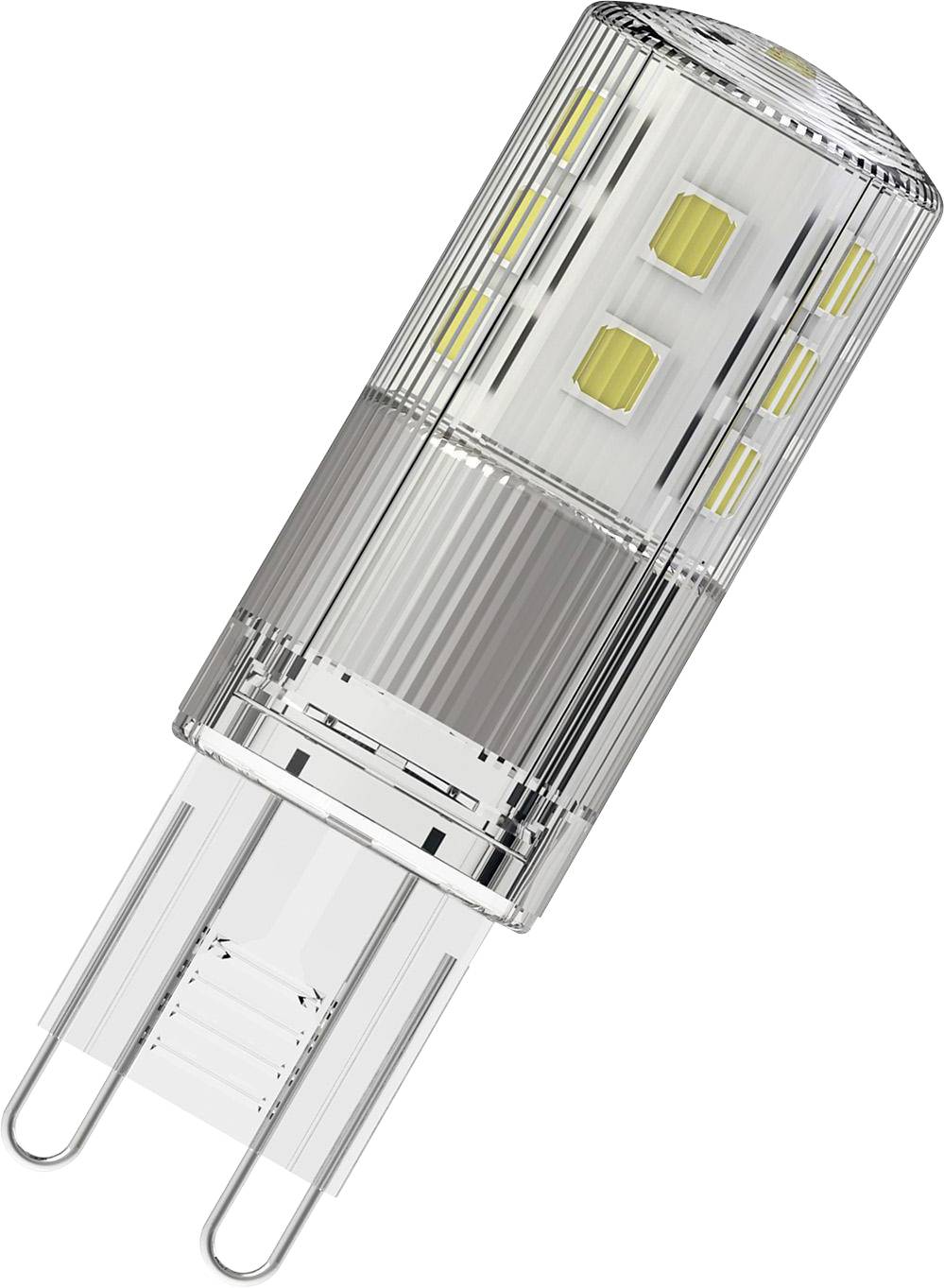OSRAM HOMELIGHTING 4058075607286 LED EEK F (A - G) G9 Batterieform 3 W = 30 W Warmweiß (Ø x L) 16 mm x 52 mm 1 St.