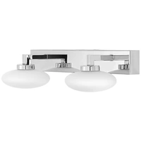 LEDVANCE BATHROOM DECORATIVE CEILING AND WALL WITH WIFI TECHNOLOGY 4058075573963 LED-Bad-Wandleuchte 12 W Warmweiß Silber LEDVANCE BATHROOM DECORATIVE CEILING AND WALL WITH WIFI TECHNOLOGY 4058075573963 LED-Bad-Wandleuchte 12 W Warmweiß Silber