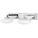 LEDVANCE BATHROOM DECORATIVE CEILING AND WALL WITH WIFI TECHNOLOGY 4058075573963 LED-Bad-Wandleuchte 12 W Warmweiß Silber LEDVANCE BATHROOM DECORATIVE CEILING AND WALL WITH WIFI TECHNOLOGY 4058075573963 LED-Bad-Wandleuchte 12 W Warmweiß Silber