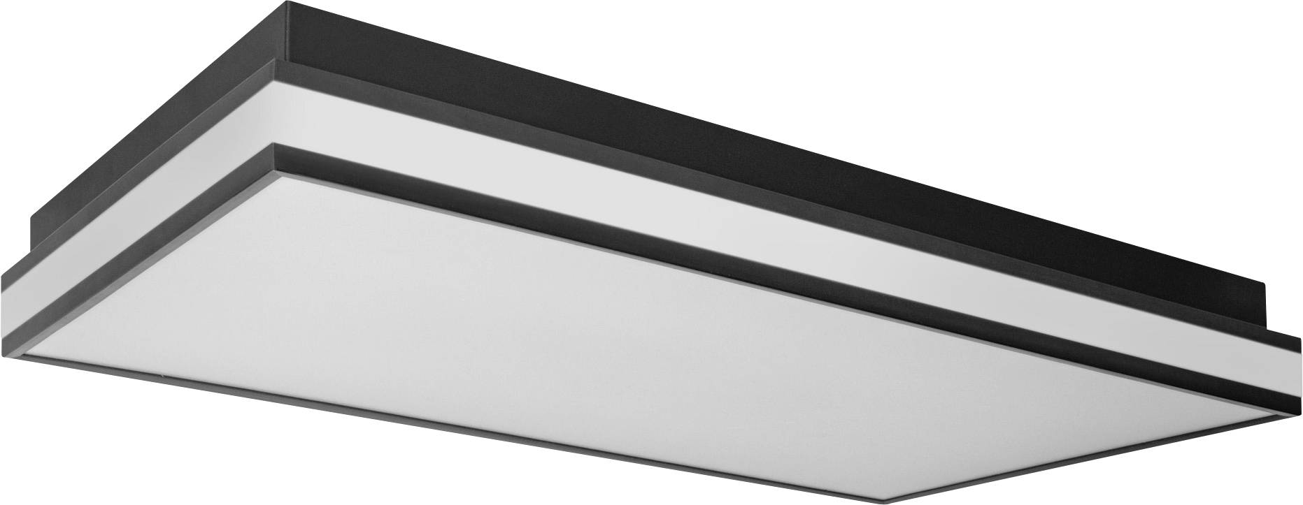 LEDVANCE 4058075572775 Smart + Wifi Orbis Magnet 600x300 LED-Deckenleuchte 42 W Schwarz