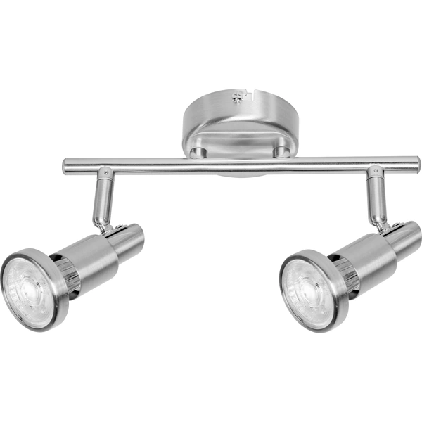 LEDVANCE LED SPOT GU10 (EU) L 4058075540545 LED-Deckenstrahler GU10 5.2 W Silber LEDVANCE LED SPOT GU10 (EU) L 4058075540545 LED-Deckenstrahler GU10 5.2 W Silber