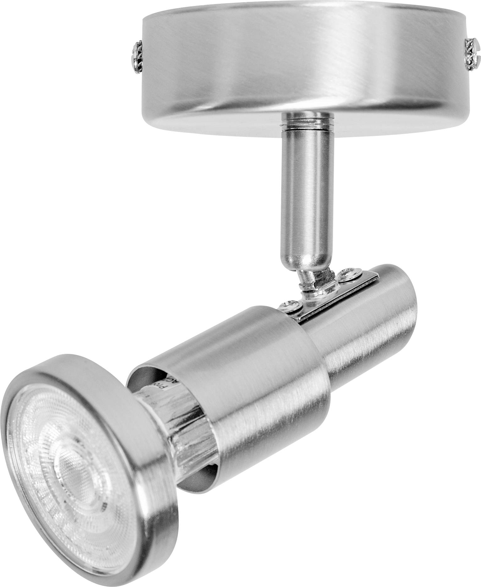 LEDVANCE LED SPOT GU10 (EU) L 4058075540507 LED-Deckenstrahler GU10 2.6 W Silber
