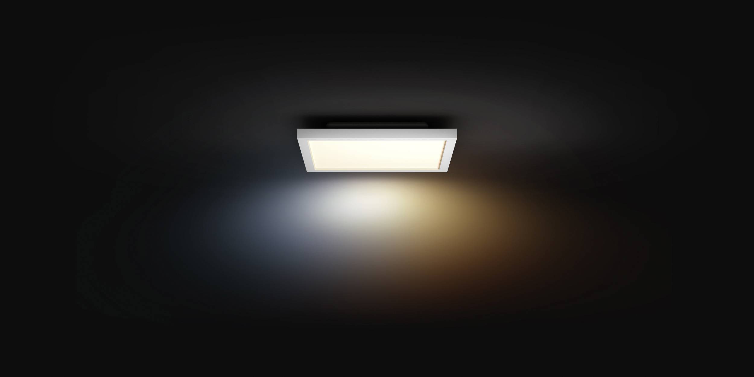 Philips Hue LED-Panel 871951438262600 Hue White Amb. Aurelle Panelleuchte 30x30cm LED fest eingebaut 19W