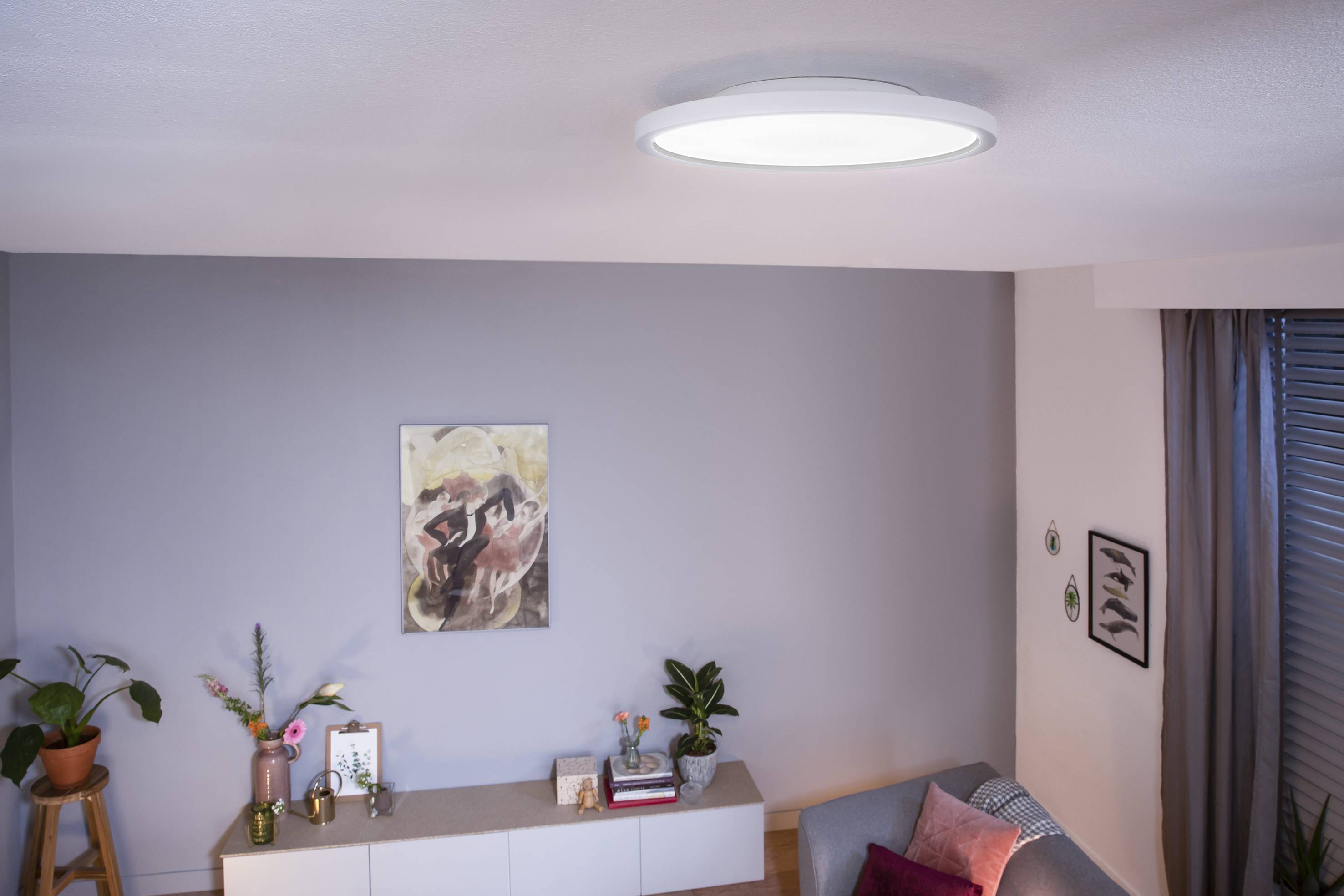Philips Hue LED-Panel 871951438268800 Hue White Amb. Aurelle Panelleuchte rund LED fest eingebaut 21 W