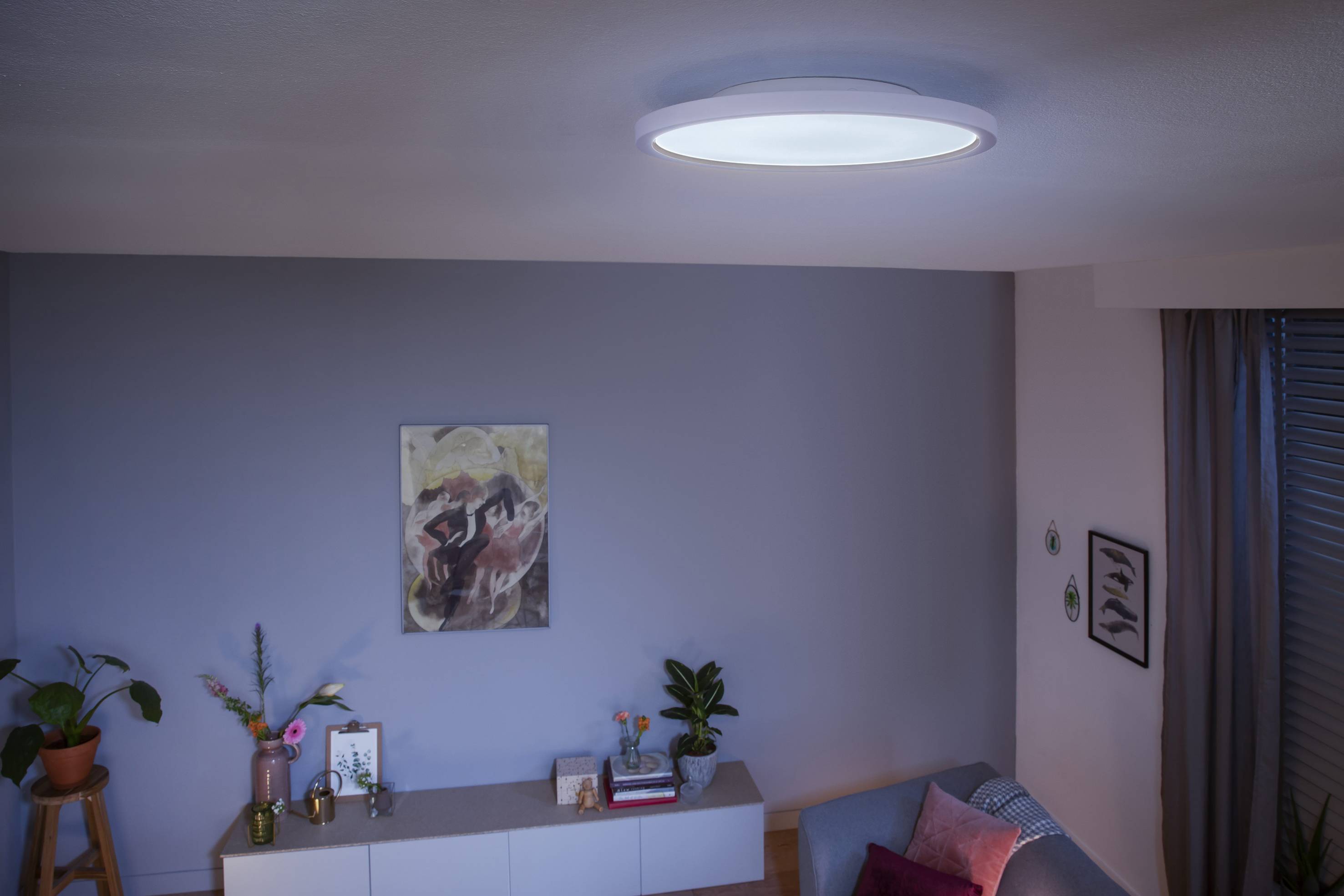 Philips Hue LED-Panel 871951438268800 Hue White Amb. Aurelle Panelleuchte rund LED fest eingebaut 21 W