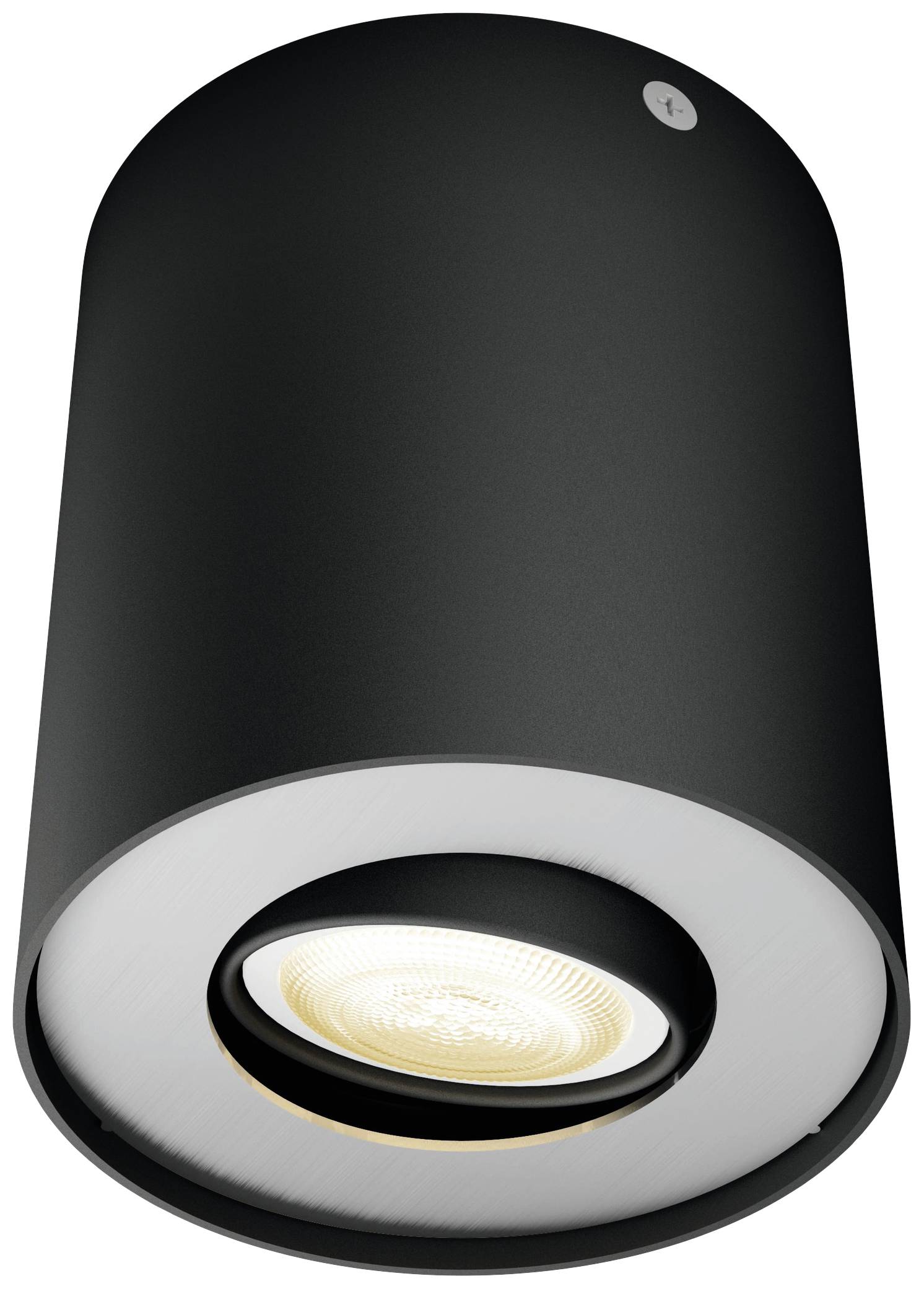Philips LED LED-Deckenstrahler 871951433852400 Hue White Amb. Pillar Spot 1 flg. schwarz 350lm Erweiterung GU10 5 W