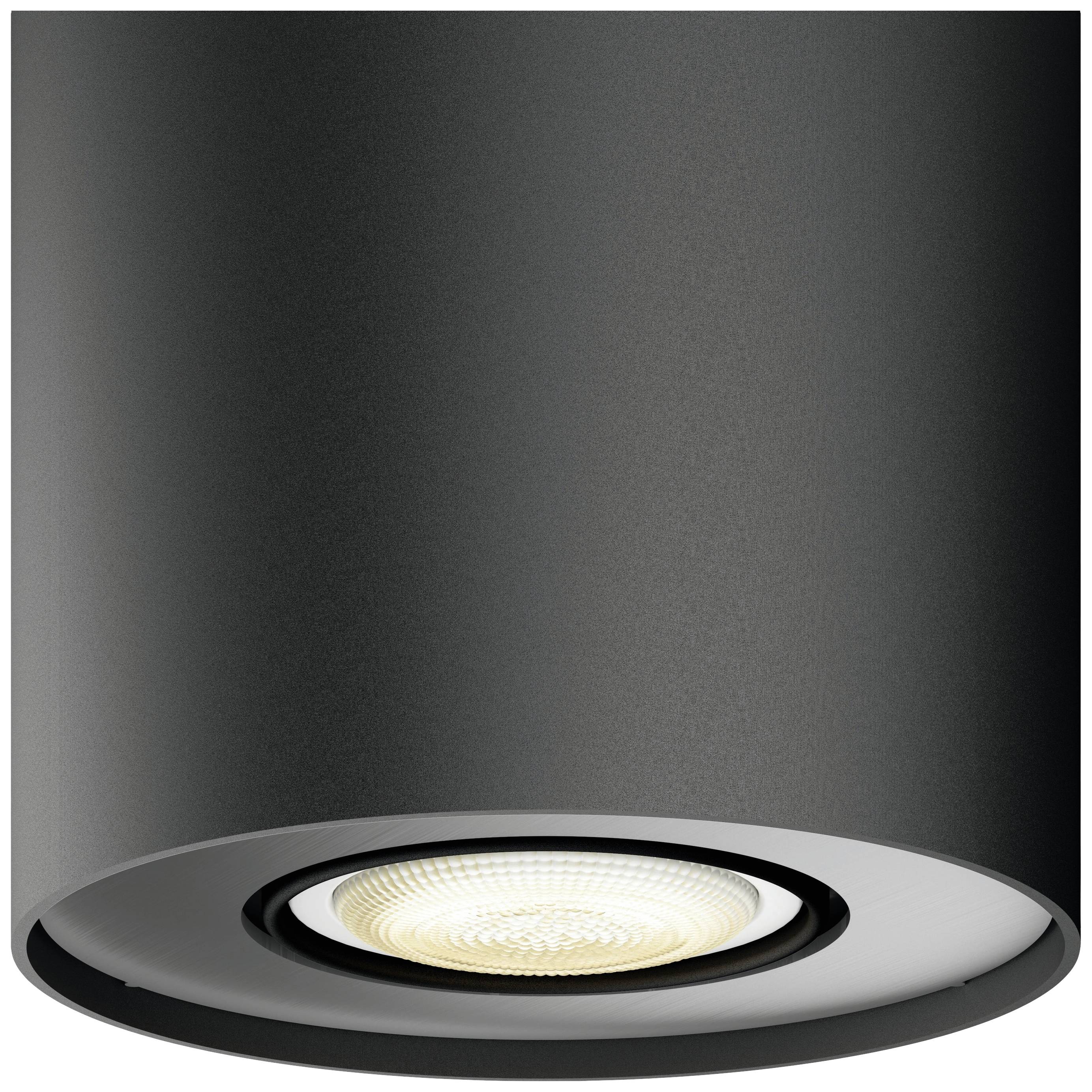 Philips LED LED-Deckenstrahler 871951433852400 Hue White Amb. Pillar Spot 1 flg. schwarz 350lm Erweiterung GU10 5 W