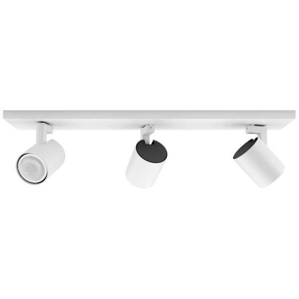 Philips LED LED-Deckenstrahler 871951433838800 Hue White Amb. Runner Spot 3 flg. Weiß 3x350lm inkl. Dimmschalter GU10 15 W Philips LED LED-Deckenstrahler 871951433838800 Hue White Amb. Runner Spot 3 flg. Weiß 3x350lm inkl. Dimmschalter GU10 15 W