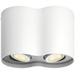 Philips Lighting Hue LED-Deckenstrahler 871951433846300 Hue White Amb. Pillar Spot 2 flg. weiß 2x35