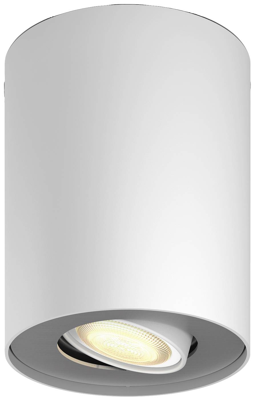 Philips Lighting Hue LED-Deckenstrahler 871951433848700 Hue White Amb. Pillar Spot 1 flg. weiß 350lm inkl. Dimmschalter GU10 5W