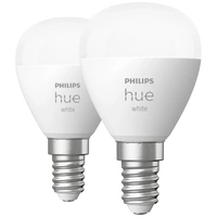 Philips Hue LED-Leuchtmittel (2er-Set) 871951435677100 EEK: G (A - G) Hue White E14 Luster Doppelpack 2x470lm E14 11.4 W Warmweiß EEK: G (A - G) Philips Hue LED-Leuchtmittel (2er-Set) 871951435677100 EEK: G (A - G) Hue White E14 Luster Doppelpack 2x470lm E14 11.4 W Warmweiß EEK: G (A - G)