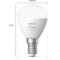 Philips Hue LED-Leuchtmittel (2er-Set) 871951435677100 EEK: G (A - G) Hue White E14 Luster Doppelpack 2x470lm E14 11.4 W Warmweiß EEK: G (A - G) Philips Hue LED-Leuchtmittel (2er-Set) 871951435677100 EEK: G (A - G) Hue White E14 Luster Doppelpack 2x470lm E14 11.4 W Warmweiß EEK: G (A - G)