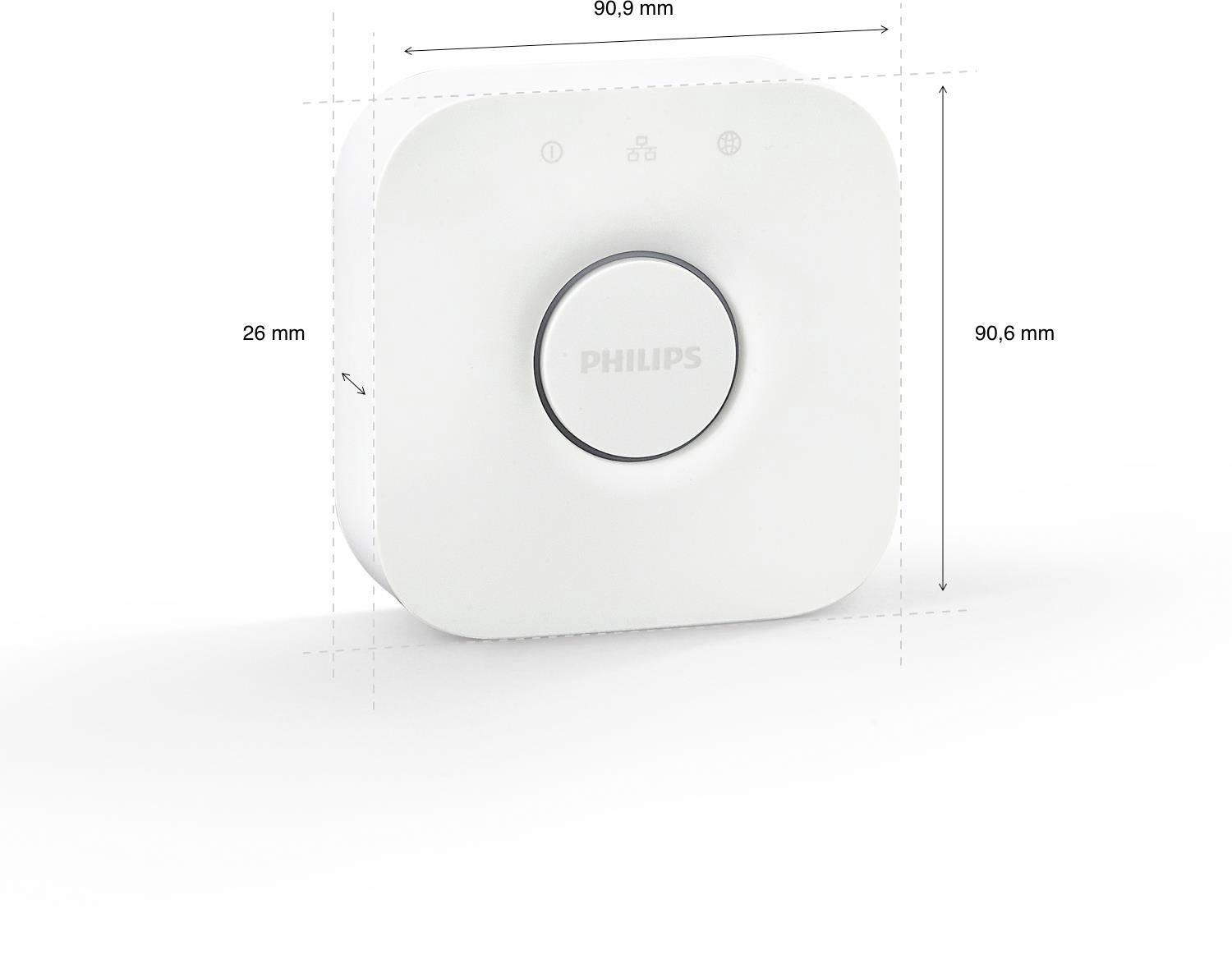 Philips Hue Zentrale 871951434262000 Hue Bridge weiß