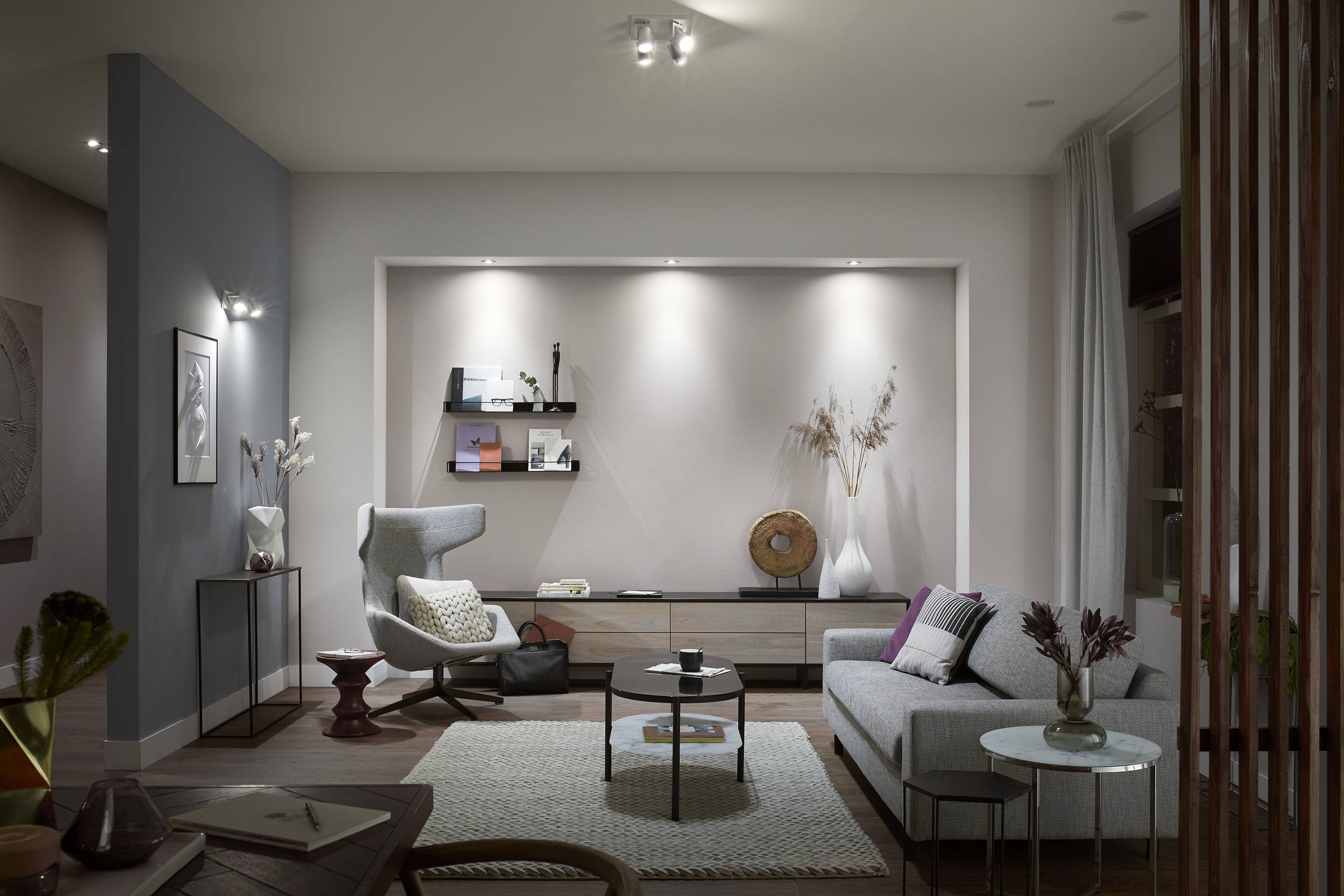 Philips Hue LED-Deckenstrahler 871951433864700 Hue White & Col. Amb. Centura Einbauspot rund weiß 350lm GU10 5.7 W