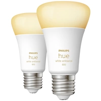 Philips Hue LED-Leuchtmittel (2er-Set) 871951432824200 EEK: F (A - G) Hue White Ambiance E27 Dopelpack 2x570lm60W E27 9 W Warmweiß bis Kaltweiß EEK Philips Hue LED-Leuchtmittel (2er-Set) 871951432824200 EEK: F (A - G) Hue White Ambiance E27 Dopelpack 2x570lm60W E27 9 W Warmweiß bis Kaltweiß EEK