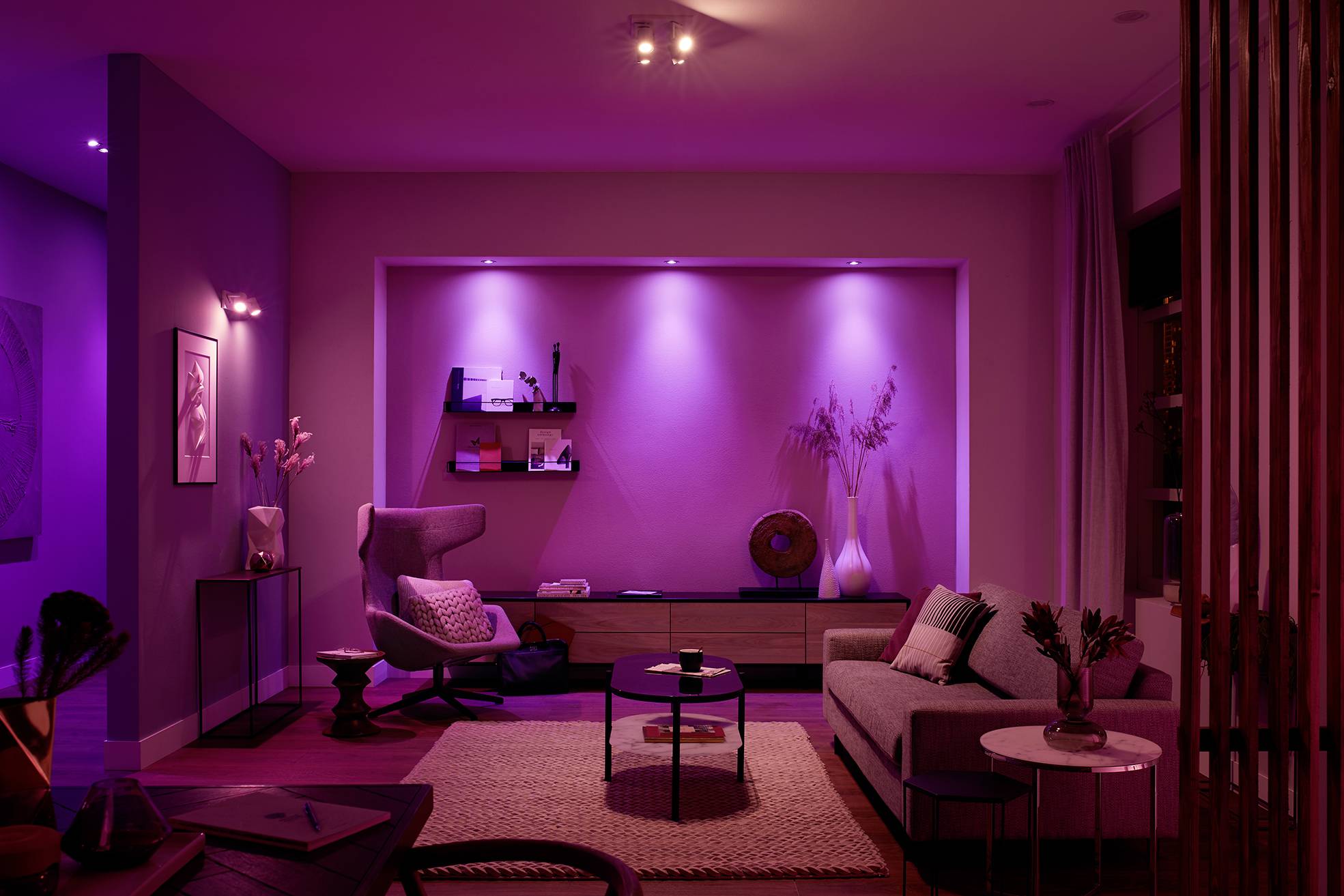Philips Hue LED-Leuchtmittel 871951433988000 EEK: G (A - G) Hue White &amp; Col. Amb. Einzelpack 350lm GU10 4.3 W Warmweiß bis Kaltweiß