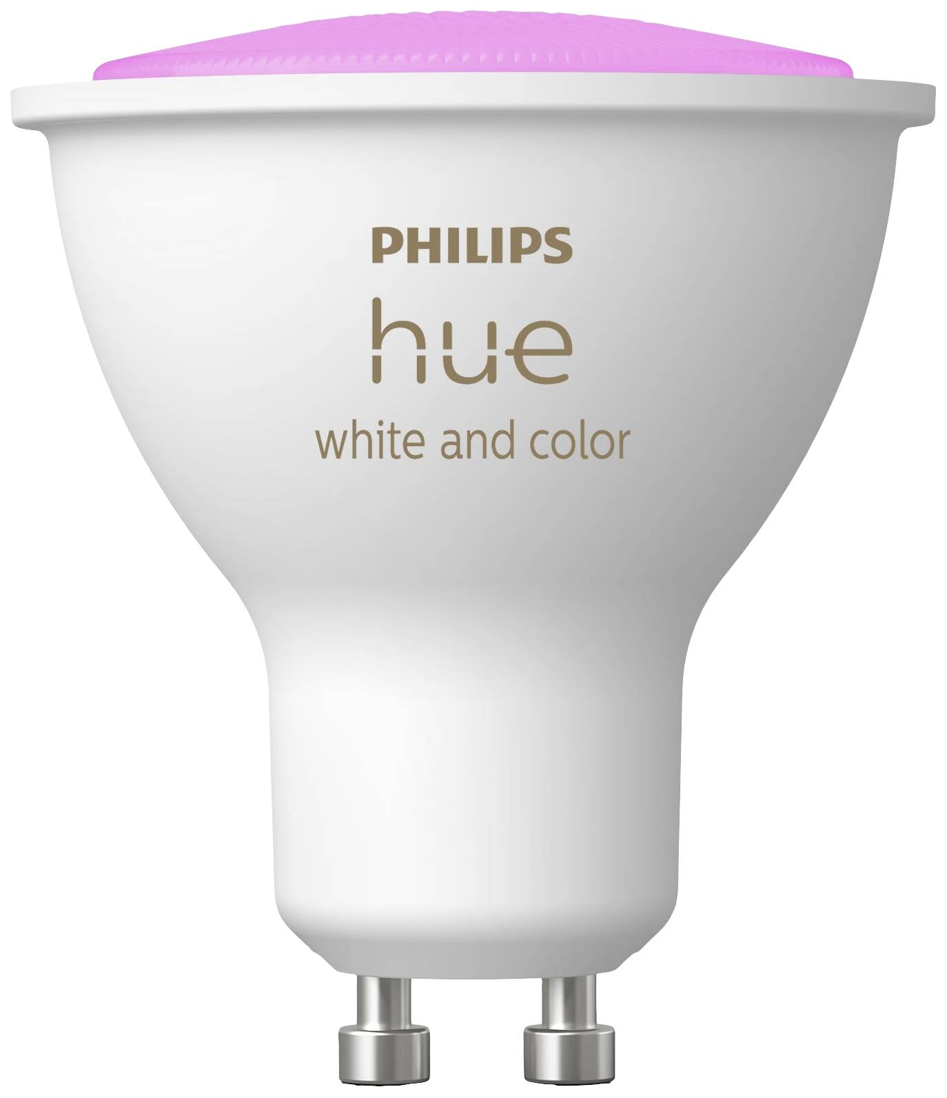 Philips LED LED-Leuchtmittel 871951433988000 EEK: G (A - G) Hue White & Col. Amb. Einzelpack 350lm GU10 4.3 W Warmweiß bis Kaltweiß