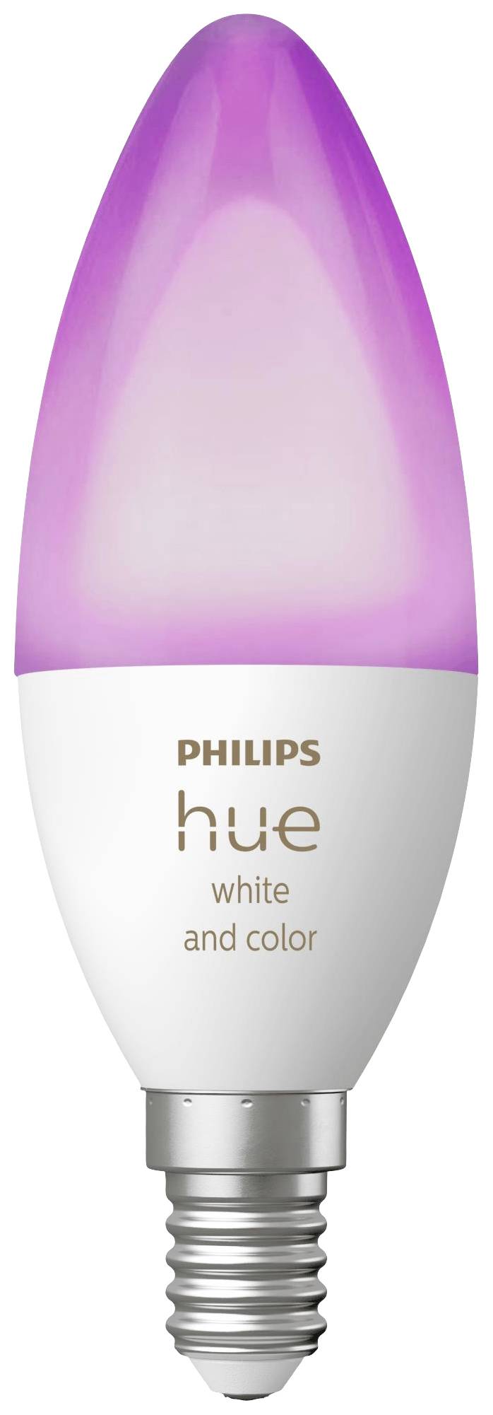 Philips Lighting Hue LED-Leuchtmittel (Erweiterung) 871951435661000 EEK: G (A - G) Hue White & Col. Amb. Einzeplack E14 470lm E14 5.3 W Warmweiß bis