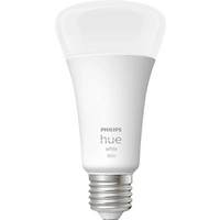 Philips Hue LED-Leuchtmittel 871951434332000 EEK: F (A - G) Hue White E27 Einzelpack 1100lm 100W E27 15.5 W Warmweiß EEK: F (A - G) Philips Hue LED-Leuchtmittel 871951434332000 EEK: F (A - G) Hue White E27 Einzelpack 1100lm 100W E27 15.5 W Warmweiß EEK: F (A - G)