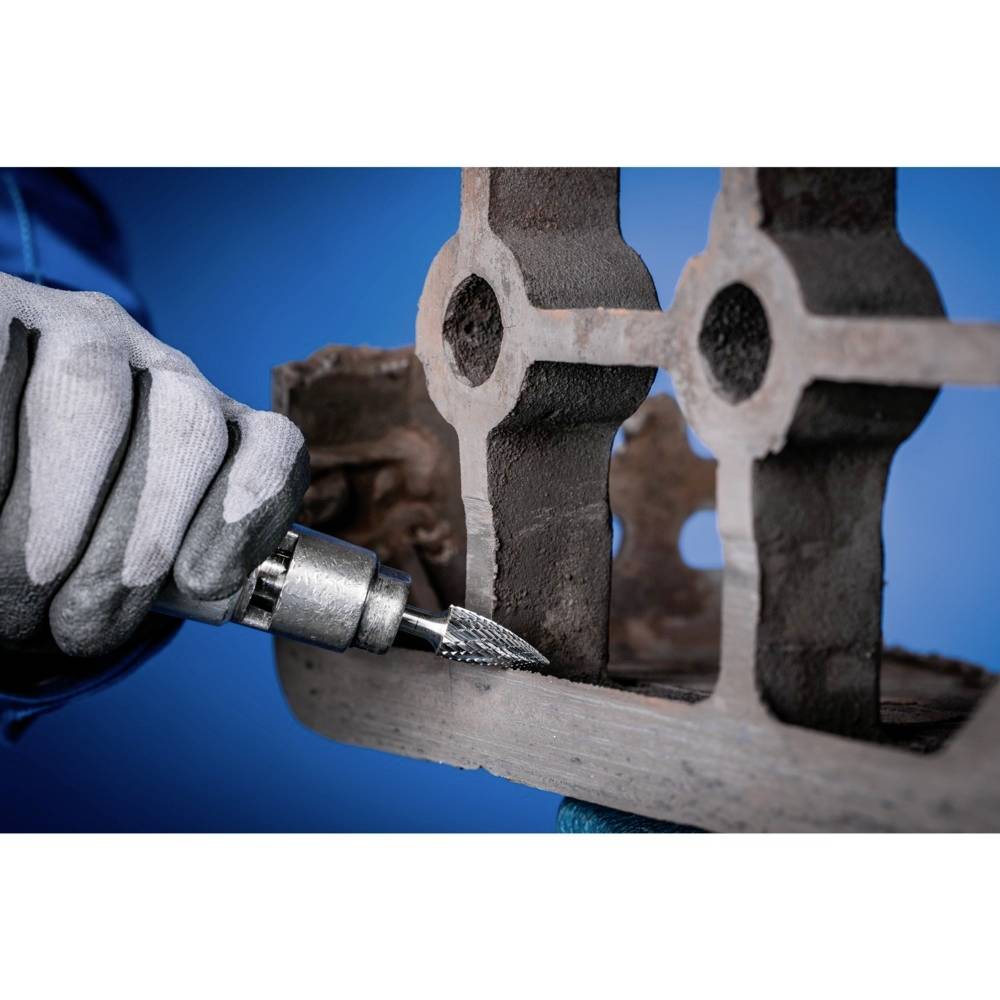 PFERD 21000098 Frässtift Spitzbogen Länge 65mm Produktabmessung, Ø 12mm Arbeits-Länge 25mm Schaftdurchmesser 8mm