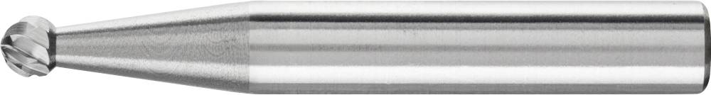 Metallfräser mit zylindrischem Schaft und geriffeltem Schneidekopf, zum Bearbeiten von Materialien wie Metall oder Kunststoff.