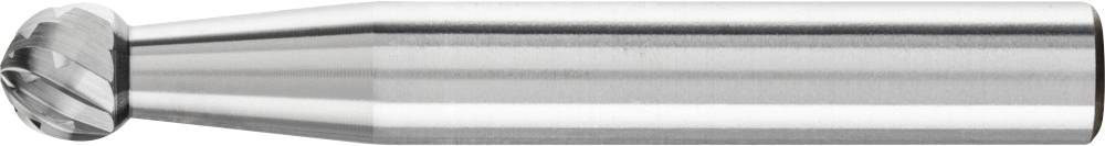 Eine Metallfräse mit zylindrischem Schaft und scharfen Klingen, geeignet für präzise Metallbearbeitungen.